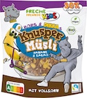 Kindermüsli Knuspermüsli Banane & Kakao Angebote von Freche Freunde bei dm-drogerie markt Sindelfingen für 3,75 €