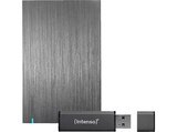 Memory Board + 64 GB USB-Stick Bundle, 1 TB HDD, 2,5 Zoll, extern, Anthrazit von INTENSO im aktuellen MediaMarkt Saturn Prospekt für 89,99 €