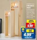 2 Windlichtsäulen von LIVARNO home im aktuellen Lidl Prospekt