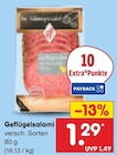 Geflügelsalami für 1,29 € bei Netto Marken-Discount im Angebot Geflügelsalami im aktuellen Netto Marken-Discount Prospekt