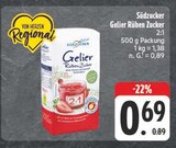 Gelier Rüben Zucker Angebote von Südzucker bei EDEKA Würzburg für 0,69 €