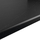 Brico Dépôt Rouen - Promo Plan de travail effet pierre foncé L. 240 x p. 62 x ép. 2,8 cm Promo Plan de travail effet pierre foncé L. 240 x p. 62 x ép. 2,8 cm à 51,90 € dans le catalogue Brico Dépôt à Rouen