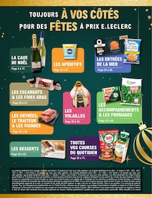 Prospectus E.Leclerc à Valdahon, "UN RÉVEILLON GOURMAND à prix E.Leclerc", 80 pages de promos valables du 17/12/2024 au 31/12/2024