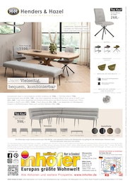 Möbel Inhofer Esszimmerbank im Prospekt 