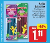 Balla-Stixx von Haribo für 1,11 € bei EDEKA im Angebot Balla-Stixx von Haribo im aktuellen EDEKA Prospekt
