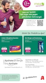 mea - meine apotheke Prospekt Unsere April-Angebote mit 4 Seiten