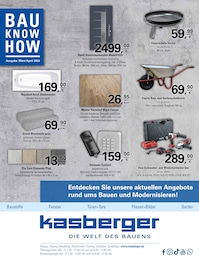 Kasberger Baustoff GmbH Prospekt für Hohenau: "Die Welt des Bauens!", 16 Seiten, 16.03.2024 - 14.04.2024