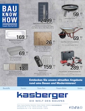Aktueller Kasberger Baustoff GmbH Baumarkt Prospekt in Stammham und Umgebung, "Die Welt des Bauens!" mit 16 Seiten, 16.03.2024 - 14.04.2024