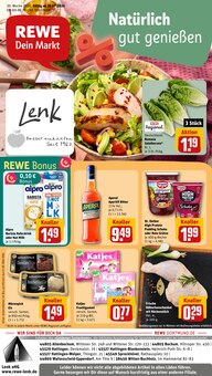 Eis im aktuellen REWE Prospekt (Bochum) Eis im REWE Prospekt "Dein Markt" mit 30 Seiten (Bochum)