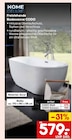Freistehende Badewanne CODO Weiß im Netto Marken-Discount Prospekt Freistehende Badewanne CODO Weiß von HOME DELUXE im aktuellen Netto Marken-Discount Prospekt für 579,00 €