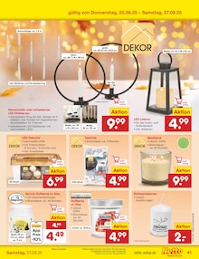 Kerzen im Netto Marken-Discount Prospekt "Aktuelle Angebote" mit 44 Seiten (Kassel)