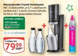 Wassersprudler Crystal Vorteilspack im Angebot bei GLOBUS in Erftstadt Wassersprudler Crystal Vorteilspack Angebote von Sodastream bei GLOBUS Erftstadt für 79,99 €
