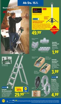 Eisenwaren Angebot im aktuellen Lidl Prospekt auf Seite 48