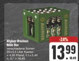 Aktuelle Bier Angebote bei E center in Hof Aktuelles Büble Bier Angebot bei E center in Hof ab 13,99 €