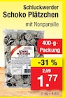 Schoko Plätzchen im Angebot bei Zimmermann in Hannover Schoko Plätzchen Angebote von Schluckwerder bei Zimmermann Hannover für 1,77 €