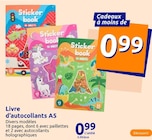 Livre d'autocollants A5 dans le catalogue Action