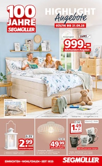 Einbauküchen Angebot im aktuellen Segmüller Prospekt auf Seite 1
