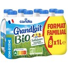 Lait U.H.T. Bio "Format Familial" - GRANDLAIT en promo chez Carrefour Lait U.H.T. Bio "Format Familial" - GRANDLAIT dans le catalogue Carrefour