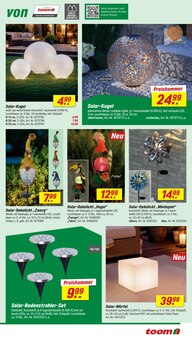 Solar-Led-Lampen im toom Baumarkt Prospekt "Respekt, wer's selber macht." mit 32 Seiten (Essen)