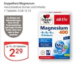 Magnesium im Angebot bei GLOBUS in Koblenz Magnesium Angebote von Doppelherz bei GLOBUS Koblenz für 2,29 €
