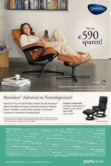 Sitzmöbel im porta Möbel Prospekt "Stressless" mit 1 Seiten (Hamburg)