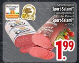Sport-Salami von Strohschwein im aktuellen EDEKA Prospekt für 1,99 €