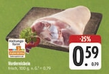 EDEKA - Vordereisbein Angebot im Prospekt Vordereisbein bei EDEKA im Prospekt "" für 0,59 €