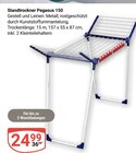 Standtrockner Pegasus 150 im Angebot bei GLOBUS in Maintal Standtrockner Pegasus 150 Angebote bei GLOBUS Maintal für 24,99 €