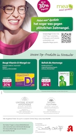 mea - meine apotheke Apotheken Prospekt der aktuellen Woche mit 4 Seiten, gültig von 01.10.2026 bis 31.10.2026, in Wittislingen und Umgebung Aktueller mea - meine apotheke Apotheken Prospekt in Wittislingen und Umgebung, "Unsere Oktober-Angebote" mit 4 Seiten, 01.10.2026 - 31.10.2026