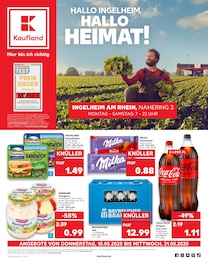 Aktueller Kaufland Supermärkte Prospekt für Aspisheim 15.05.2025 - 21.05.2025 Kaufland Prospekt für Aspisheim mit 56 Seiten