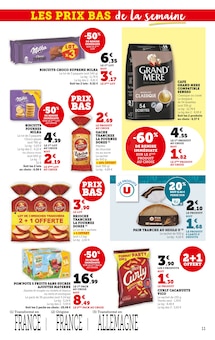 Promo Brioche tranchée dans le catalogue Super U du moment à la page 11