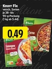 EDEKA - Knorr Fix Angebot im Prospekt Knorr Fix bei EDEKA im Prospekt "" für 0,49 €