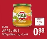 EDEKA Gladbeck - Apfelmus Angebot im Prospekt Apfelmus bei EDEKA im Gladbeck Prospekt für 0,88 €