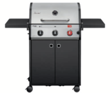 toom Baumarkt Neuhaus - Gasgrill „Chicago Next 3 Turbo“ Angebot im Prospekt Gasgrill „Chicago Next 3 Turbo“ bei toom Baumarkt im Neuhaus Prospekt für 199,99 €