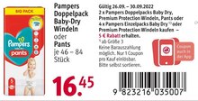 Pampers von Pampers im aktuellen Rossmann Prospekt für 16.45€