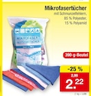 Mikrofasertücher für 2,22 € bei Zimmermann im Angebot Mikrofasertücher im aktuellen Zimmermann Prospekt