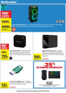 Promotion Clé Usb dans le prospectus Carrefour, valable du 03/03/2026 au 16/03/2026 Promo Clé Usb dans le catalogue Carrefour du moment à la page 81