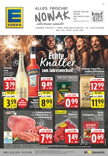 Aktueller EDEKA Prospekt "Aktuelle Angebote" für Iserlohn Aktueller EDEKA Prospekt für Iserlohn mit Seiten