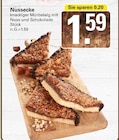 WEZ Porta Westfalica - Nussecke Angebot im Prospekt Nussecke bei WEZ im Porta Westfalica Prospekt für 1,59 €
