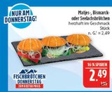 Matjes-, Bismarck- oder Seelachsbrötchen Angebote bei Marktkauf Altenburg für 2,49 €