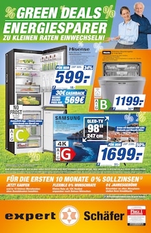 Aktueller expert Schäfer Prospekt für Balduinstein und Ungebung, Seiten zum blättern expert Schäfer Prospekt GREEN DEALS - ENERGIESPARER ZU KLEINEN RATEN EINWECHSELN! mit Seiten in Balduinstein und Umgebung