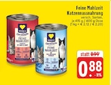 Feine Mahlzeit Katzennassnahrung im Angebot bei EDEKA in Wermelskirchen Feine Mahlzeit Katzennassnahrung Angebote von EDEKA Herzstücke bei EDEKA Wermelskirchen für 0,88 €
