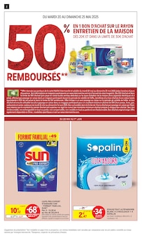 Catalogue Intermarché de la semaine 22, "TOUT VOTRE MAGASIN CONTRE LA VIE CHÈRE", page 2, 20/05/2025 - 01/06/2025 Prospectus Intermarché en cours, "TOUT VOTRE MAGASIN CONTRE LA VIE CHÈRE", page 2 sur 20