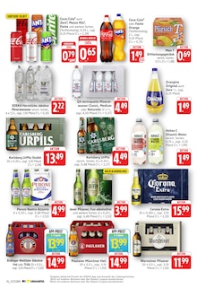 Cola im aktuellen E center Prospekt (Bruchsal) Cola im E center Prospekt "Aktuelle Angebote" mit 20 Seiten (Bruchsal)