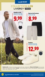 Chaussures Homme Angebote im Prospekt "Champions de la fraicheur !" von Lidl auf Seite 64