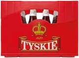 Pils Angebote von Tyskie bei REWE Heppenheim für 12,99 €