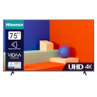 Téléviseur LED 4K* - 189 cm - HISENSE en promo chez Carrefour Tours à 699,99 €