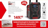 Akku-Radio DAB+ im Angebot bei bauSpezi in Bietigheim-Bissingen Akku-Radio DAB+ Angebote von Einhell bei bauSpezi Bietigheim-Bissingen für 149,99 €