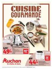 Promos Friteuse dans le catalogue "CUISINE GOURMANDE" de Auchan Hypermarché Friteuse en promo dans le catalogue Auchan Hypermarché à la page 1