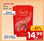 Lindor im Angebot bei Netto Marken-Discount in Neunkirchen Lindor Angebote von Lindt bei Netto Marken-Discount Neunkirchen für 14,99 €